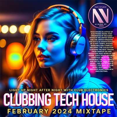 VA - NMN: Clubbing Tech House (2024) MP3 скачать торрент