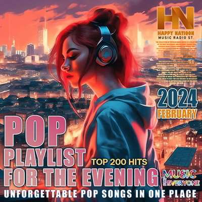 VA - Pop Playlist For The Evening (2024) MP3 скачать торрент